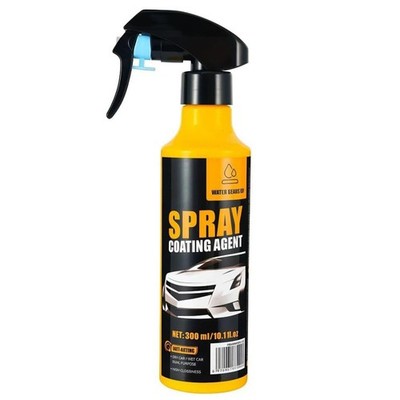 300ml Nano Ceramic Coating Spray, Hydrophobic Protection & Microfiber Cloth