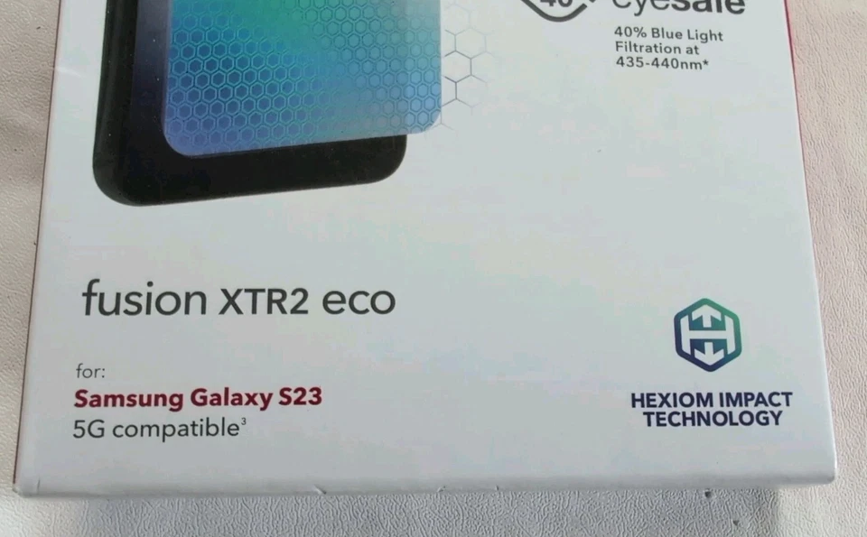 NUEVO ZAGG Invisible Shield Fusion XTR Eco Compatible con Galaxy S23 5G Foto 3 de 4