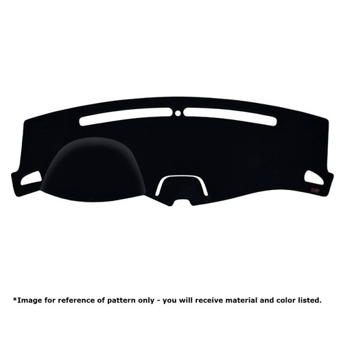 Fits Kia Optima 2006.5-2010 Velour Dash Board Cover Mat Medium Grey - Picture 3 of 3
