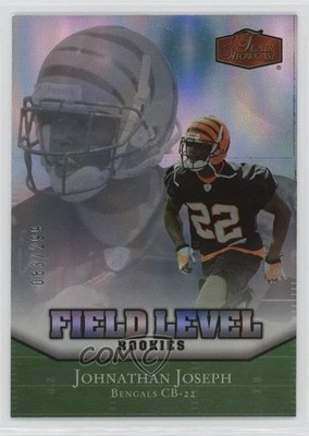2006 Flair Showcase Field Level Rookies /299 Johnathan Joseph #191 Rookie RC we5