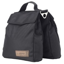 Kupo Empty 13.2 lbs Hook  Loop Refillable Sandbag, Black