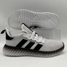 Mens Adidas Kaptir 3.0 White Black Athletic Walking Running Sneakers IE6624 NEW