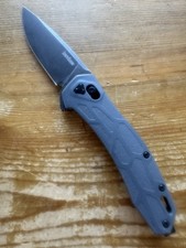 Kershaw 2042 DuraLock Folding Knife 3.25" D2 Steel Blade Gray Handle