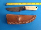 nice fixed blade damascus Knife — photo 4