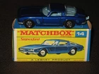 MATCHBOX LESNEY SUPERFAST ISO GRIFO MB 14A-01 (MIB) Red Script Type F Box
