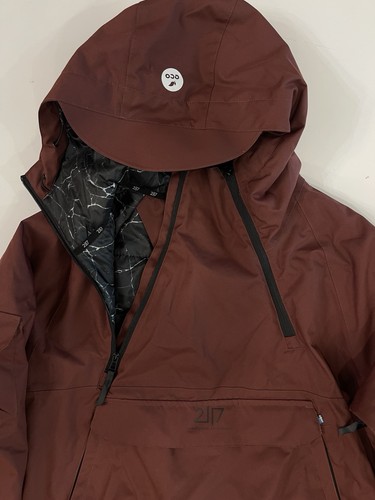2117 Schweden Schneejacke XL Burgund - Bild 2 von 8