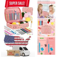 Crochet Kit for Beginners Adults, Crochet Kits Include Yarn, 59pcs Crochet St...