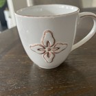 Starbucks 2008 White 3D Flower 12 oz Coffee Latte Mug Cup — photo 6