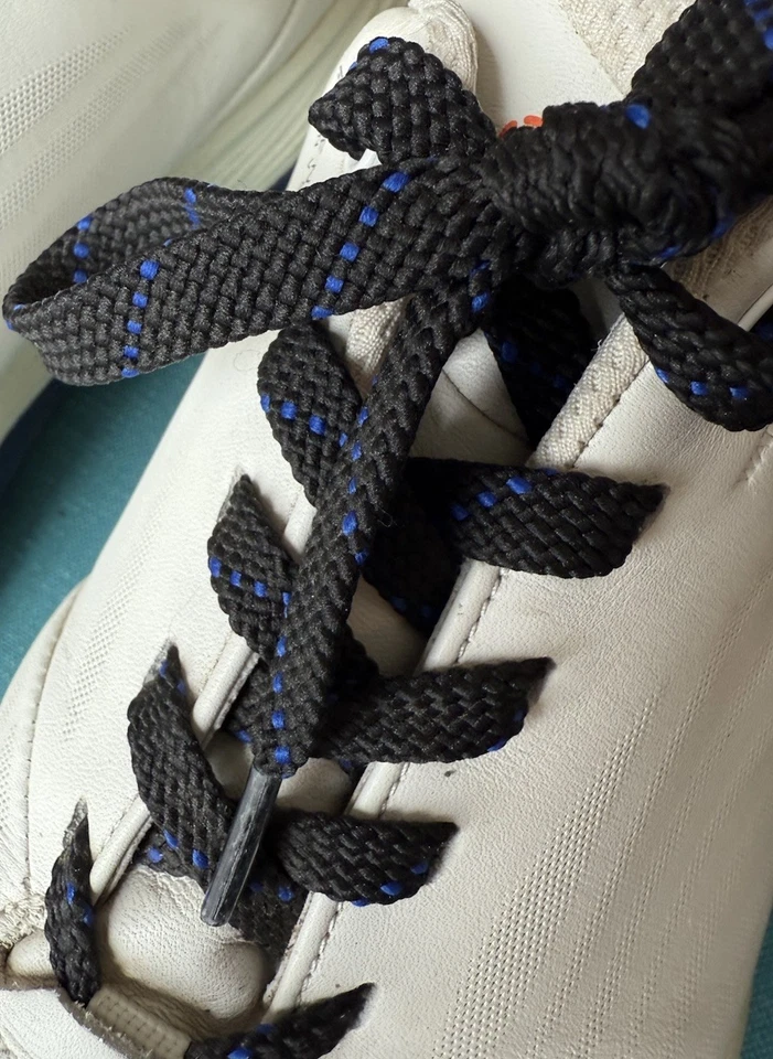 Zapatos impermeables blancos ECCO Golf Lt1 para hombre talla 43 9 - 9,5 cordones personalizados ¡usados una vez! Foto 2 de 4