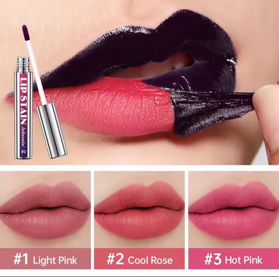 Peel Off Lip Stain – Waterproof Long Lasting Natural Tint | Lip Makeup Beauty  - Image 2 of 4