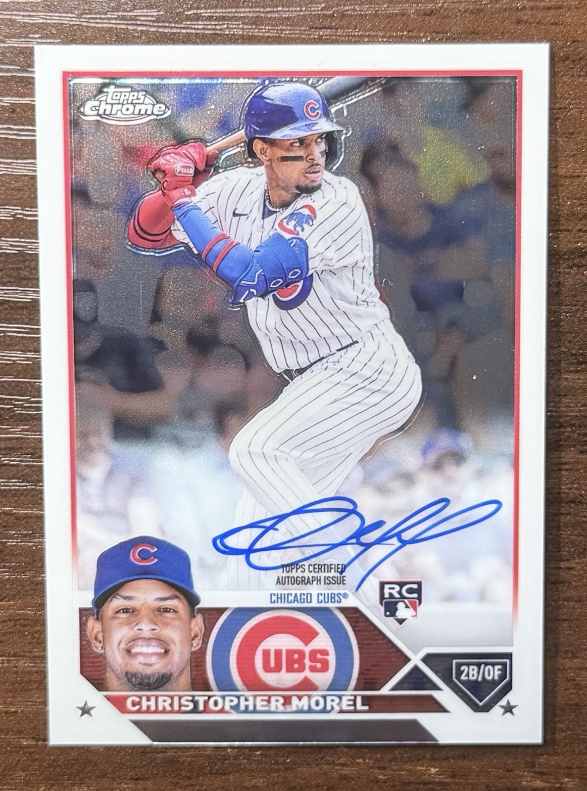 Christopher Morel 2023 Topps Chrome RC Auto #RA-CMO