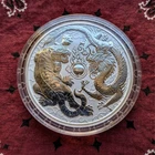2020 10 oz Australia Perth Dragon & Tiger .9999 Silver BU Coin  888 Mintage!