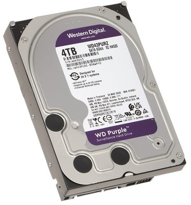 WD Purple 4 TB, Festplatte