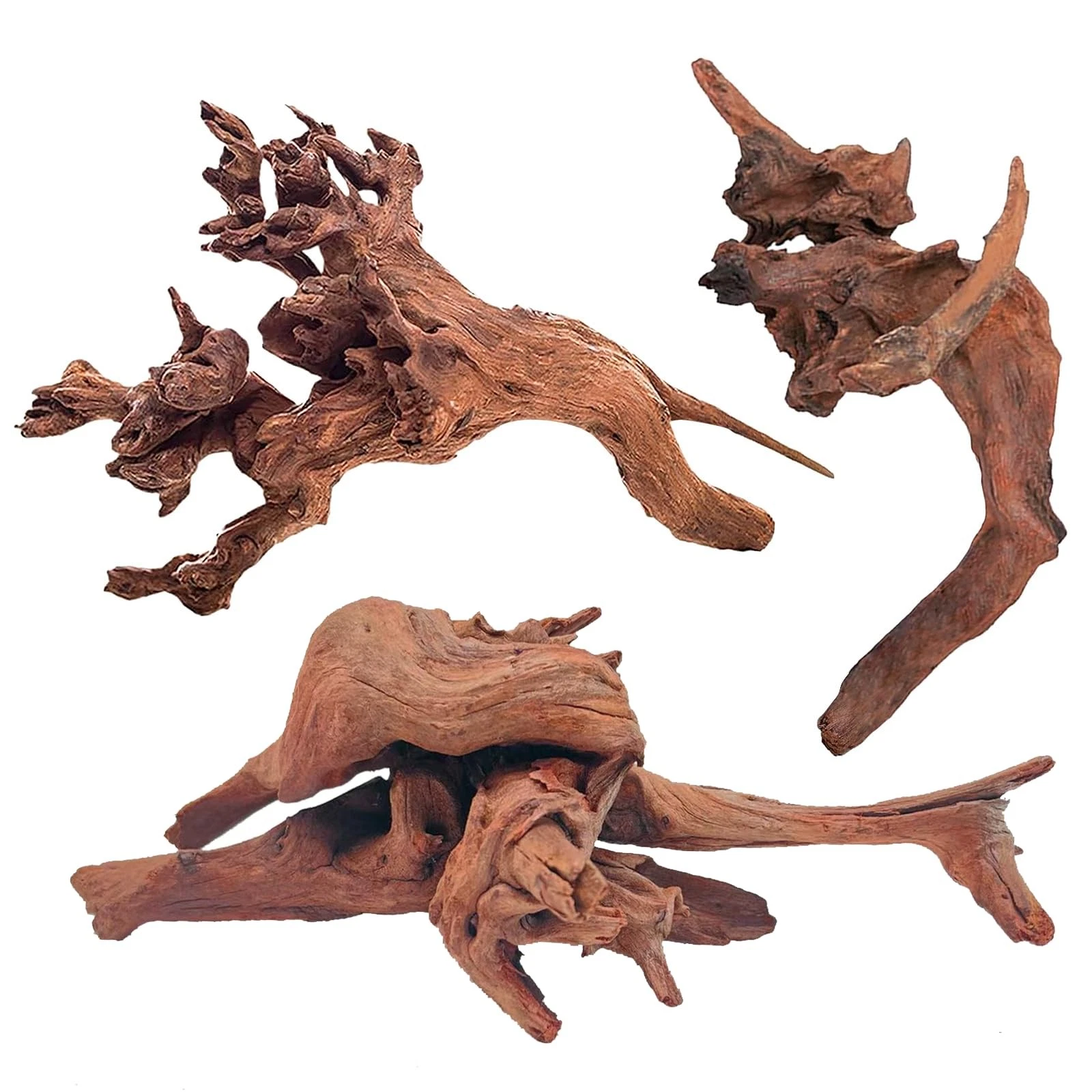 3 PCS Natural Driftwood for Aquarium Decor, 7-11" Assorted Branches for Fish ...
Opens in a new wind