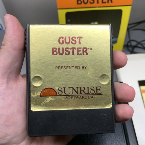 ColecoVision GustBuster Sunrise Video Game Cartridge Tested Working - Picture 3 of 12