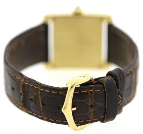 Cartier Tank Francaise Lady 18K (0,750) Gold Damenuhr Ref. 1821 Box Papiere - Bild 8 von 11