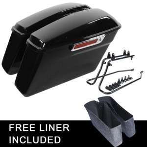 harley davidson deuce hard saddlebolsas