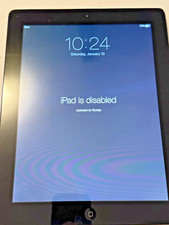 Apple Ipad 2 A1395 2nd Generation 32gb disabled and locked 
