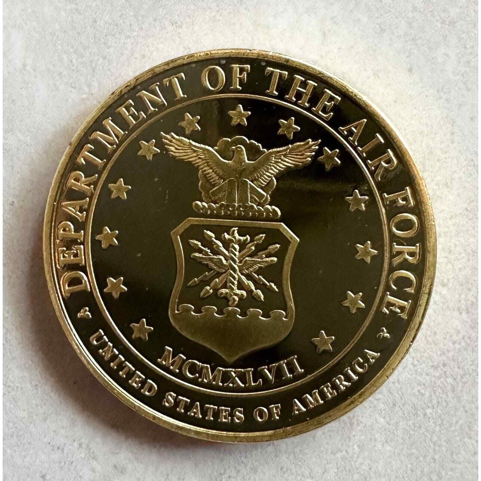 USAF AIR FORCE MATERIAL COMMAND Challenge Coin Wings | eBay
