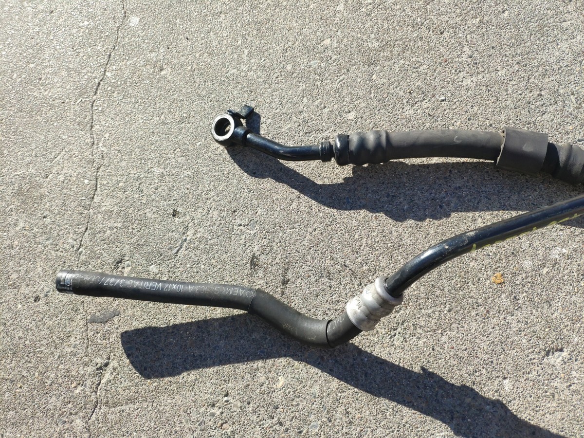 2007 AUDI Q7 3.6 POWER STEERING PRESSURE/ RETURN HOSE PIPE TUBE  