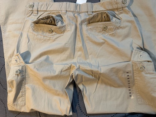 RALPH LAUREN POPLIN CARGO KHAKI PANTS SIZE 18 KIDS BOYS NWT $$$$ - Picture 5 of 5