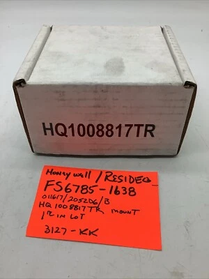 HONEYWELL/RESIDEO Honeywell/Resdeo Pressure Sensing Switch,FS6785-1638(1 Pc In Lot)3127-KK