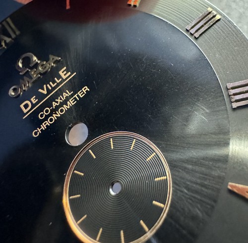 Genuine Omega De ville Co-Axial 3184 Black Dial 32.5 mm - Picture 5 of 6