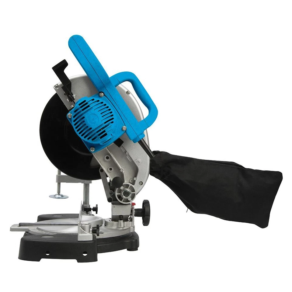 Silverline 1400w Compound Mitre Cutting Saw C/W 210mm 24t Tct Blade 262705 - image 2 of 4