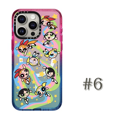 For iPhone 16 Pro Max 15 14 13 12 Cute Smiley Flower Print Magnetic Phone Case - Picture 30 of 33