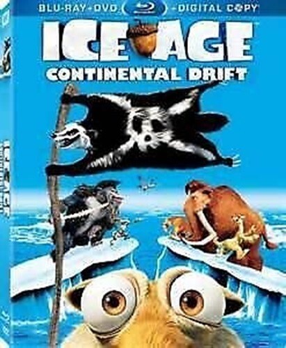 Ice Age 4 Continental Drift Blu-ray DVD, 2012, 3-Disc Set Target Exclusive) - Picture 1 of 1