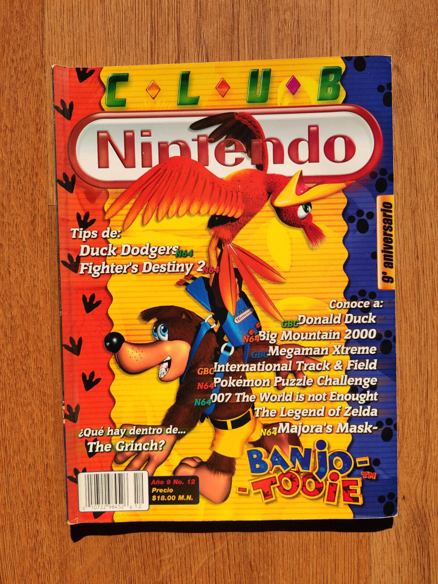 Club Nintendo Magazine The Legend of Zelda: Majora's Mask Cover 64 Mexico  2000