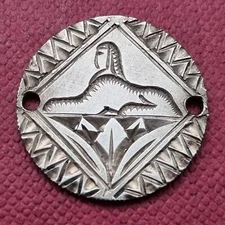 LOVE TOKEN Egypt 2 Milliemes King Farouk - engraved Sphinx #49675