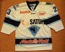 Nürnberg Ice Tigers, Hockey Jersey Player Issue, #20 Fight Strap