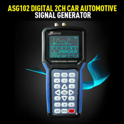 ASG102 Digital 2CH Car Automotive Signal Generator+ CAN Data Function Blue