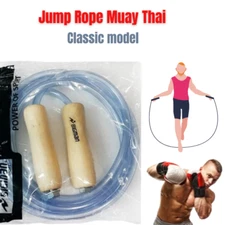 Jump Rope Muay Thai Heavy Boxing Mma Fitness Kickboxing Skipping Classic Clear