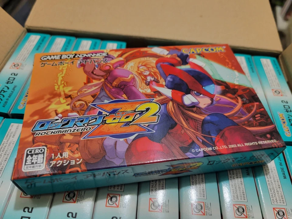 Rockman Zero 2 (2003) Brand New Factory Boxed Japan Gameboy Advance Import - Image 3 of 4