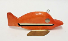 5"  Vintage Spearing Decoy Lure Handmade Folk Art Ice Fishing