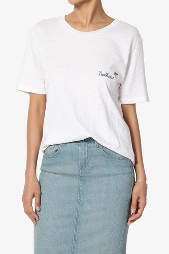 TheMogan Los Angeles Car Print Boyfriend O Neck Short Sleeve Slub Unisex T-Shirt - Picture 4 of 14