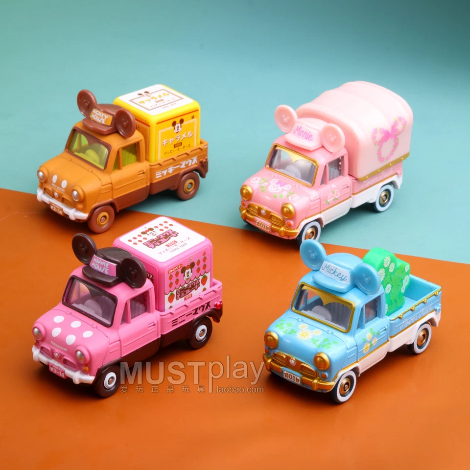 Takara Tomy/Tomica Disney Cartoon Alloy Car Toy Donald Duck、Woody、Pooh Bear - Image 3 of 4