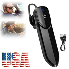 Wireless Earphone Bluetooth Stereo Earpiece Driving Car Headphone for Cell Phone