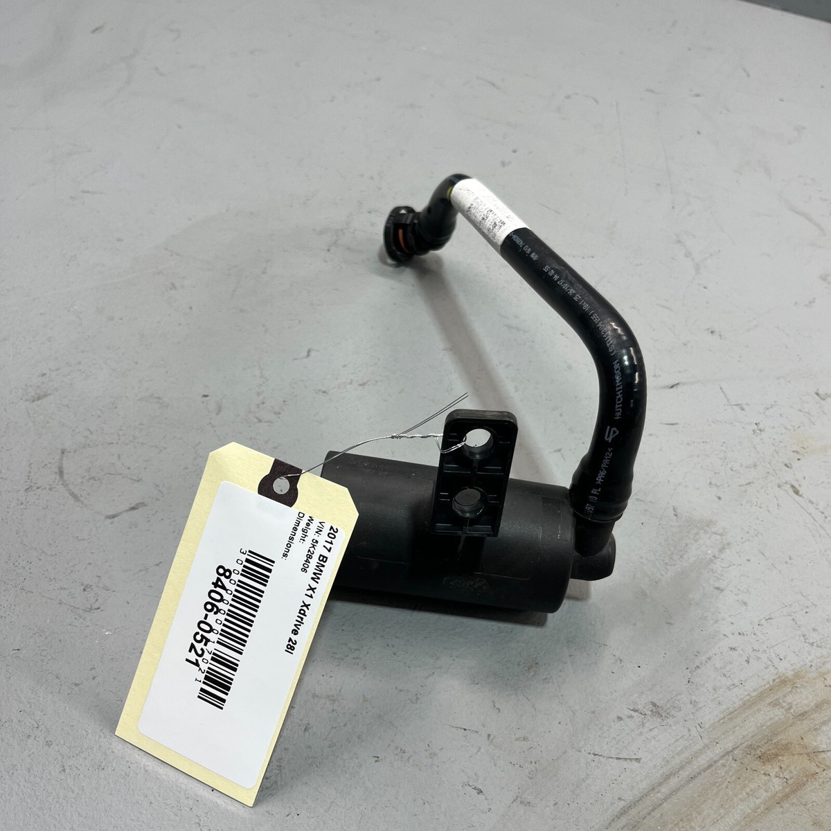 2016-22 BMW X1 XD28I EVAPORATIVE EMISSIONS SYSTEM LEAK DETECTION  