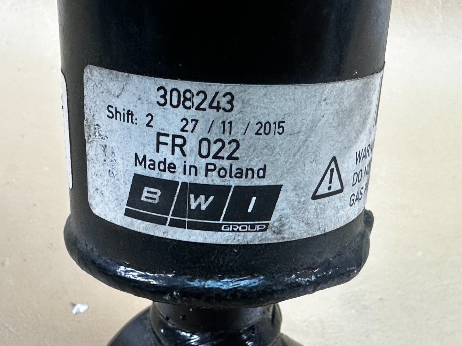 2009-2014 FERRARI CALIFORNIA F149 FRONT SUSPENSION SHOCK ABSORBER OEM 247208