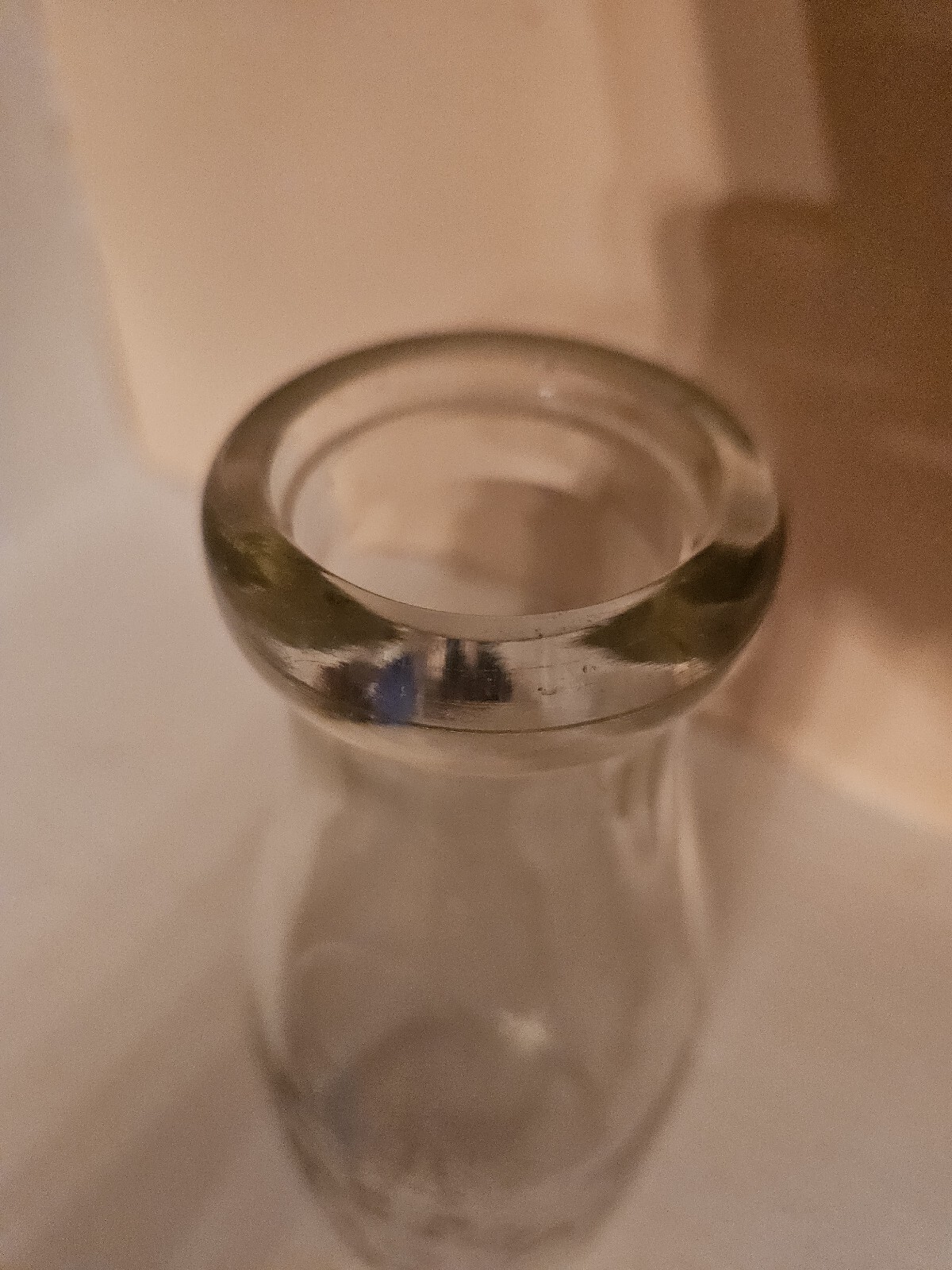 Belle Vernon Farms Dairy Co. Milk Bottle Early 1900s Fidelity Glass Mfg