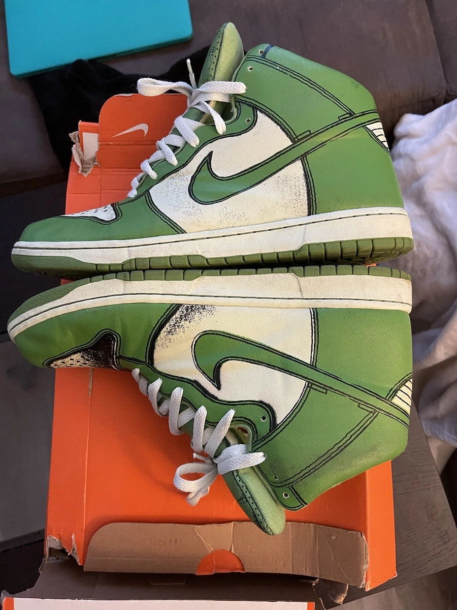 Nike Dunk 1 Piece Premium High Green for Sale | Authenticity