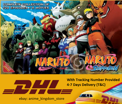 Naruto Shippuden English Dub Dvd Set ENGLISH DUBBED NARUTO