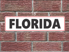 FLORIDA Metal Sign USA State