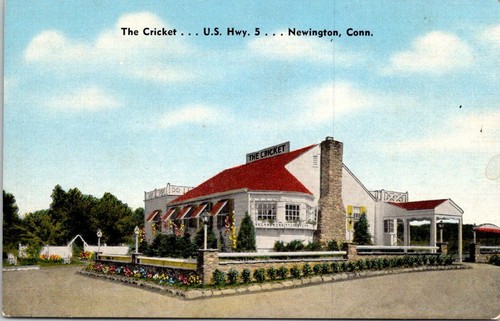 NEWINGTON, CT ~ THE CRICKET RESTAURANT & LOUNGE, KROPP PUB ~ 1930s Connecticut