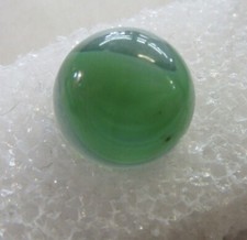 Beautiful Vintage Vitro Agate Marble Green White Clear 5/8"