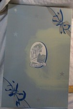 Vintage 1960's Quiltex Washable Baby Ruffled Blanket 36 x 50 White MIB New
