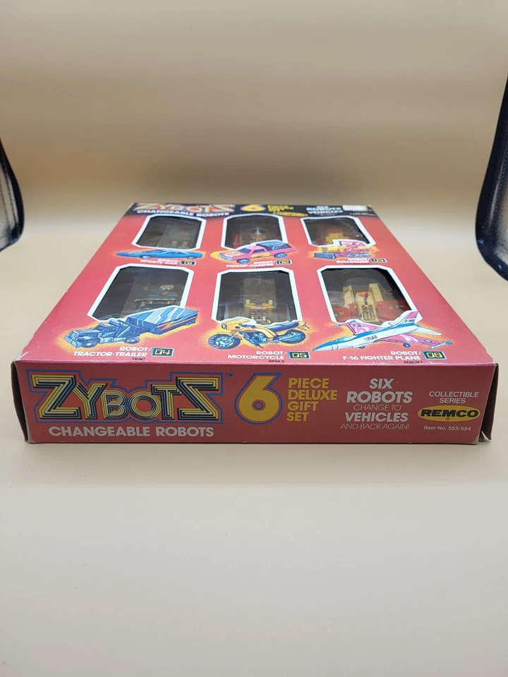 Remco Zybots Changeable Robots 6 Piece Gift Set Transformers Gobots 1984 VINTAGE - Image 3 of 4